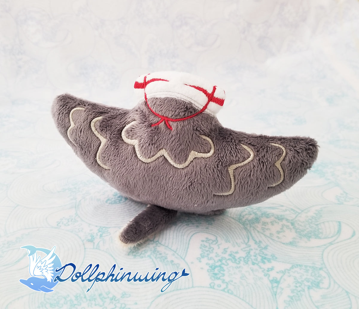 Friendly Manta Ray Embroidery Files