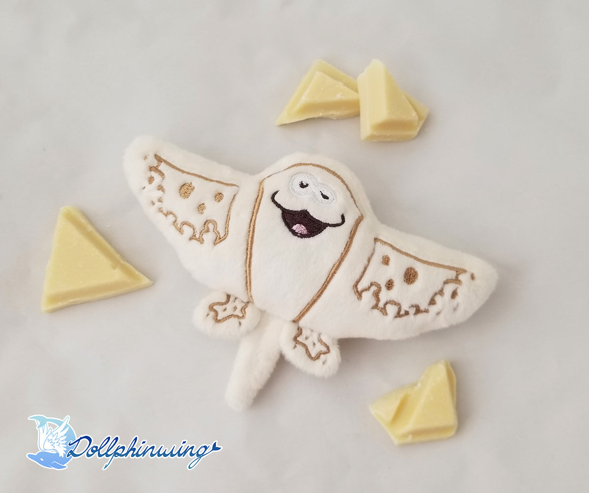 Friendly Manta Ray Embroidery Files