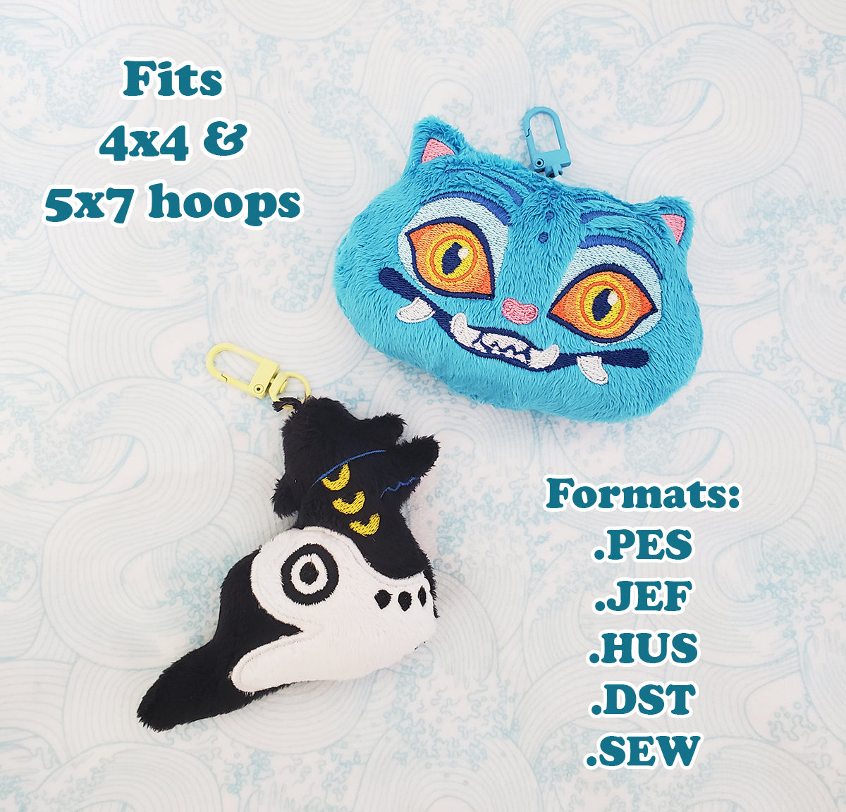 Kpop Demon Cuties Embroidery Pattern