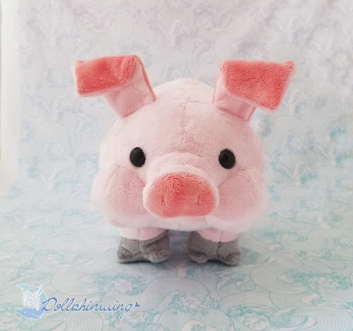 Chubby Pig Plushie Sewing Pattern