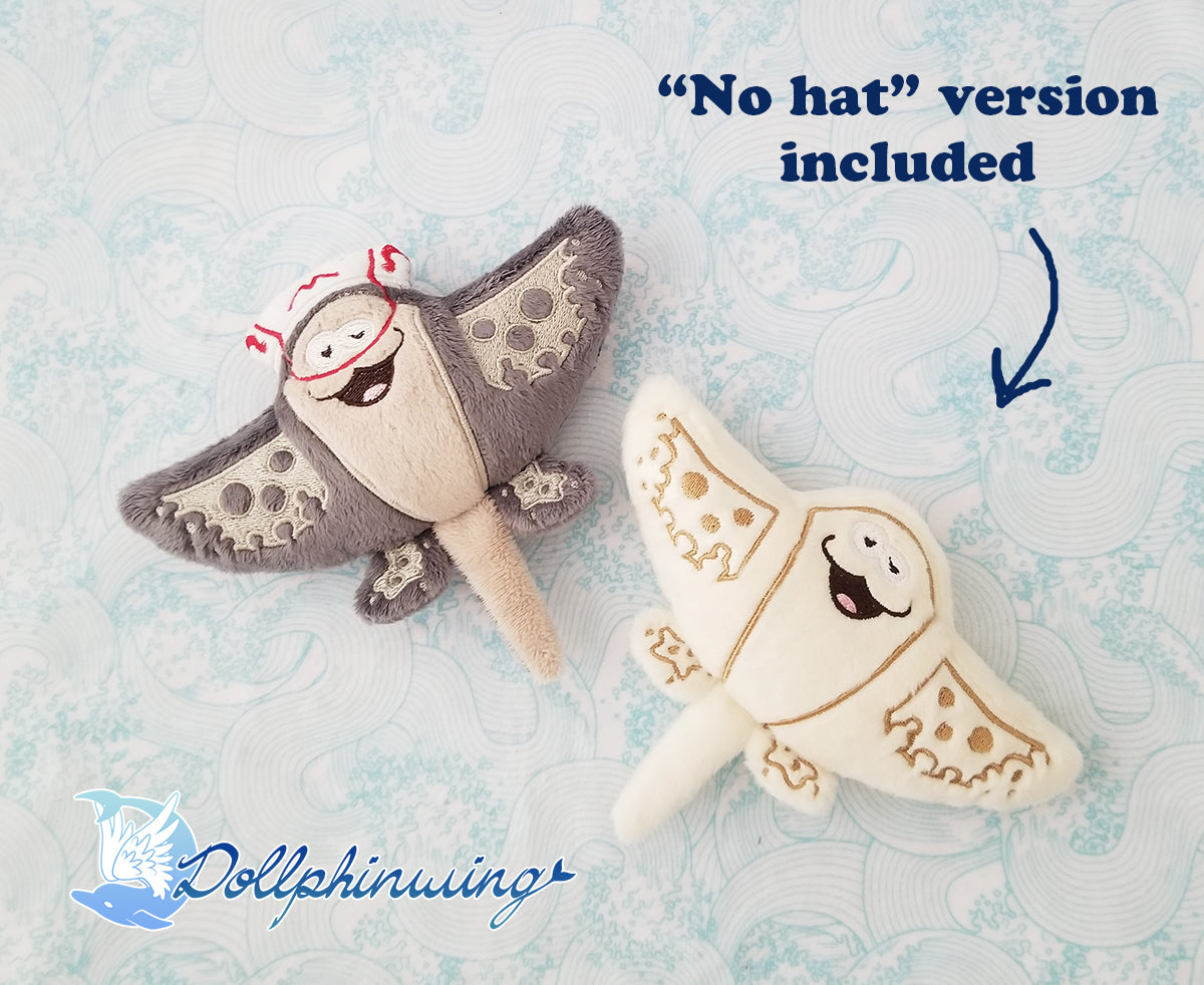Squid Friends Three ITH Embroidery Pattern
