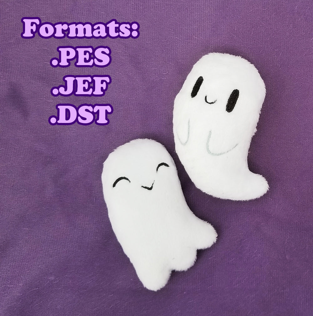 Pumpkin & Ghosties ITH Pattern