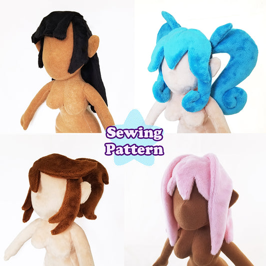 Hair Pack Sewing Pattern