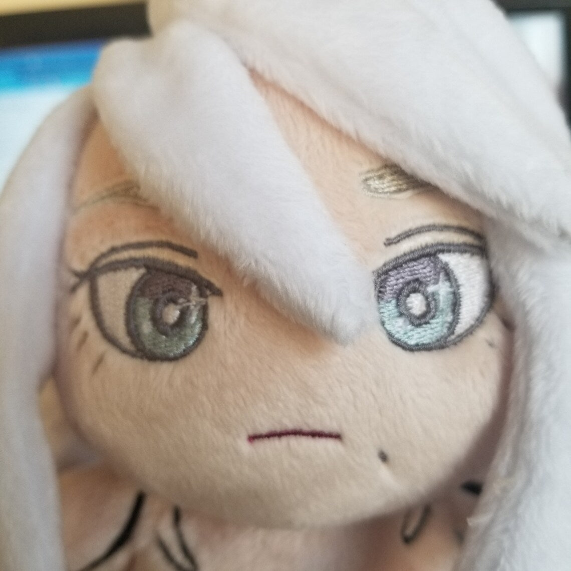 Sullen Anime Face Embroidery File