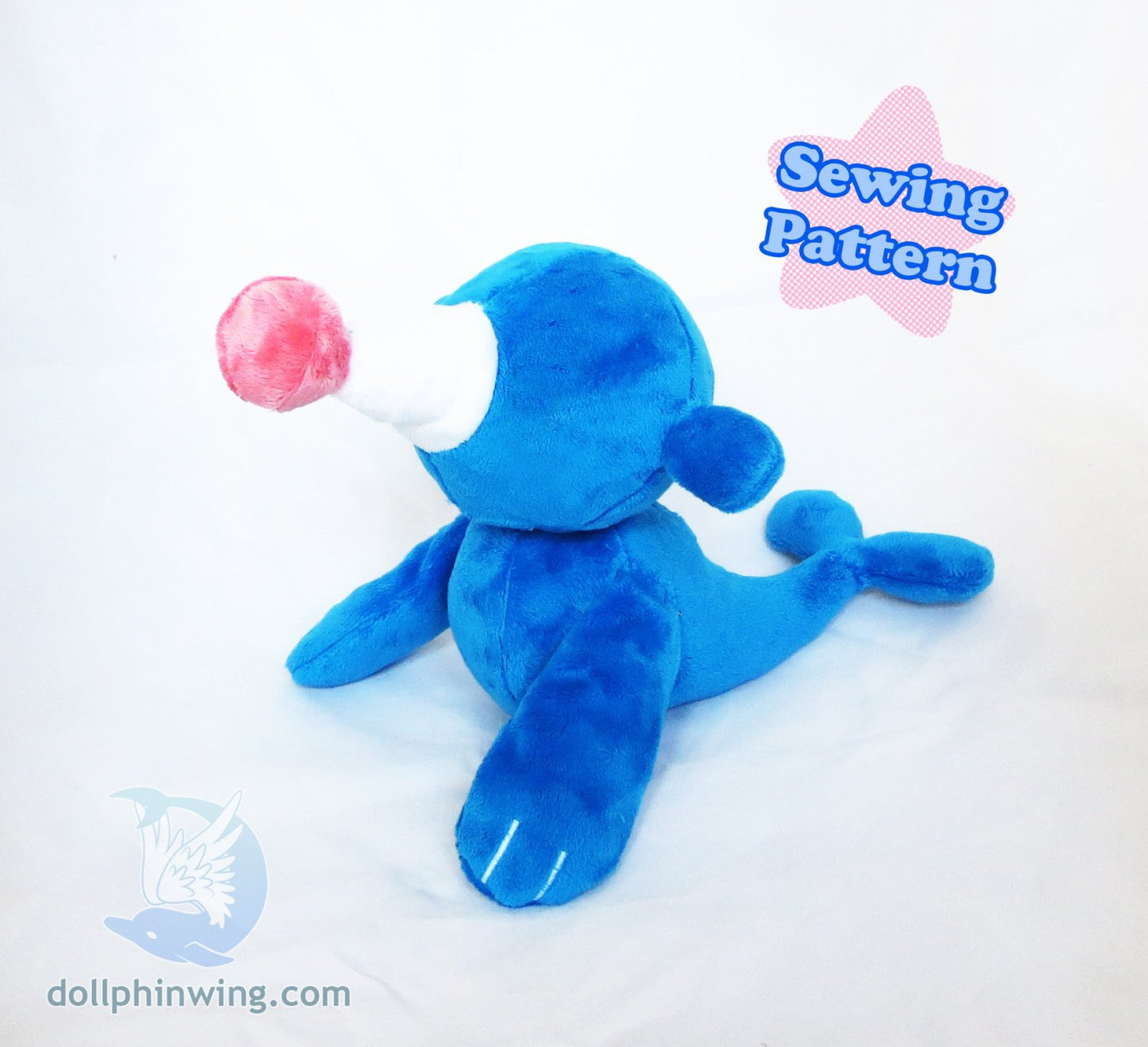 Circus Seal Plush Sewing Pattern${tags}