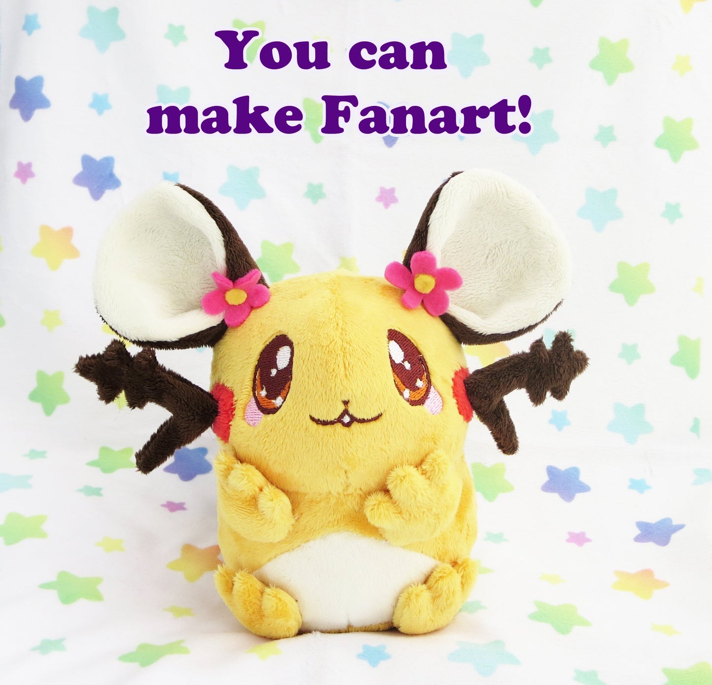 Chubby Mouse Plush Sewing Pattern PDF${tags}