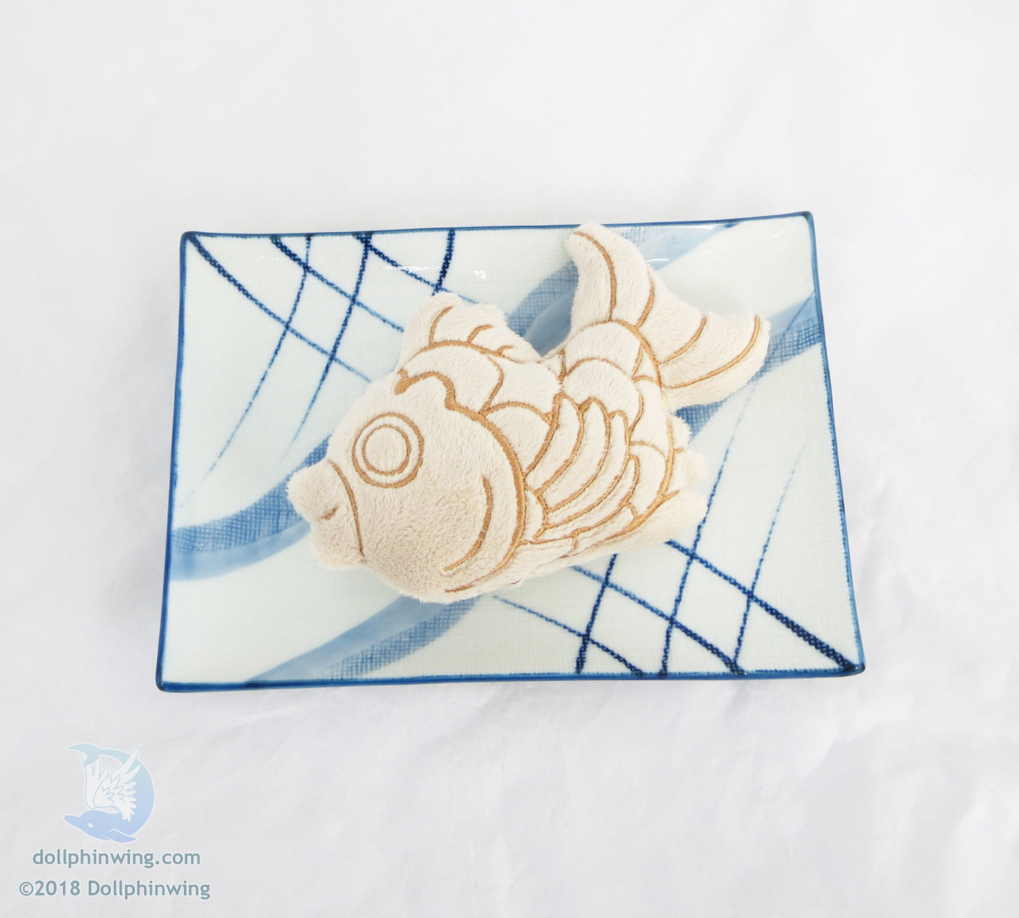 Taiyaki Plush Embroidery File ITH Pattern${tags}