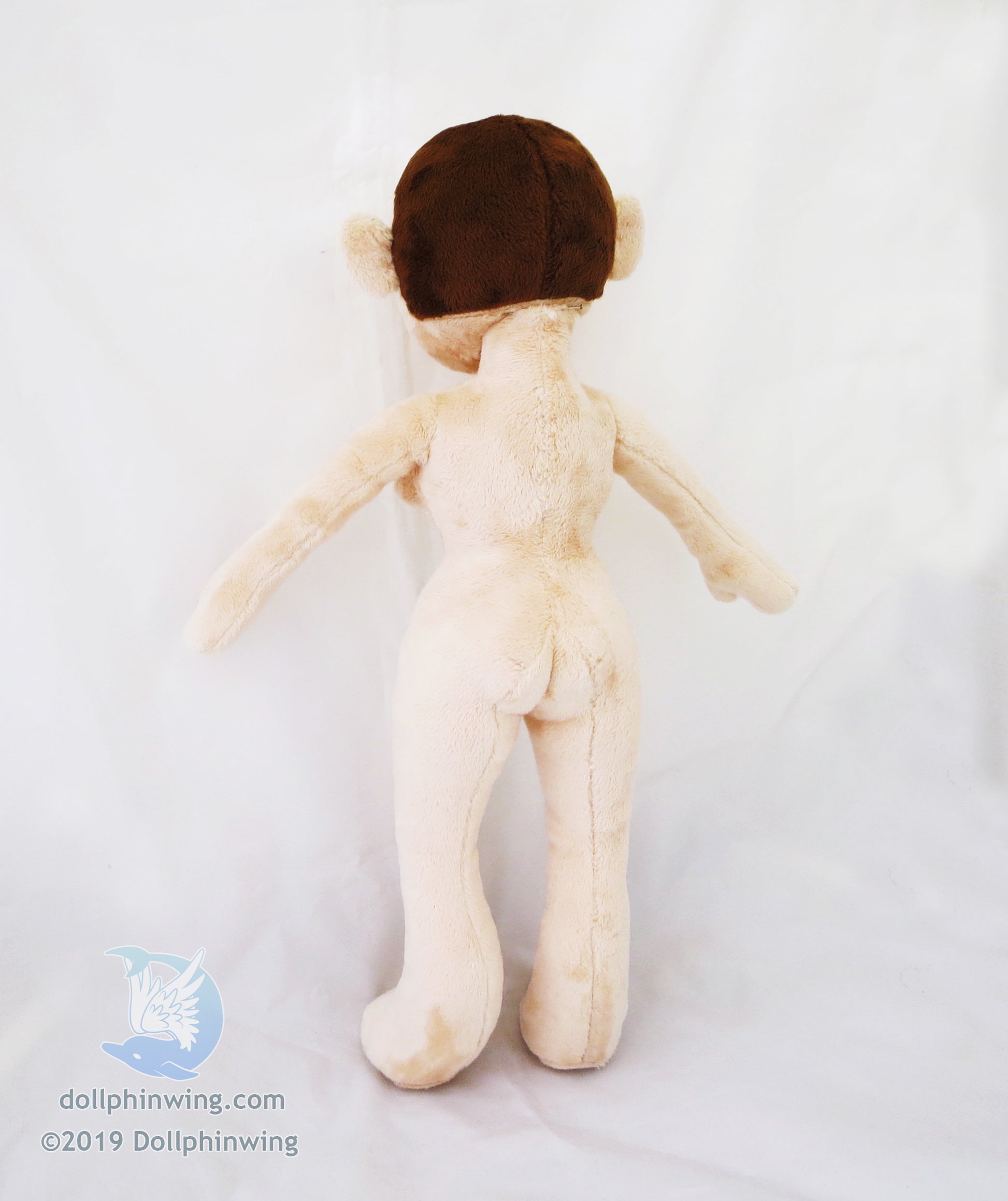 pin up doll fabric figure woman plush doll