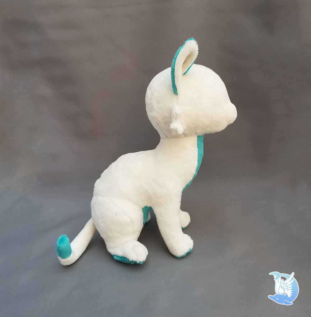 Sitting Cat Plush Sewing Pattern