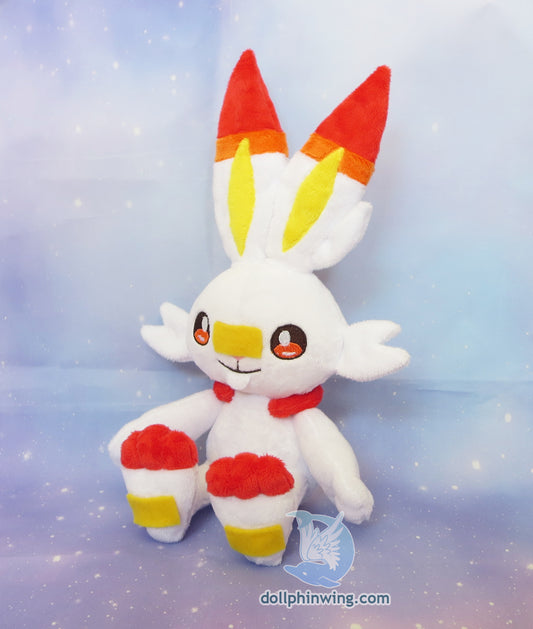 Scorbunny Plush Sewing Pattern FREE