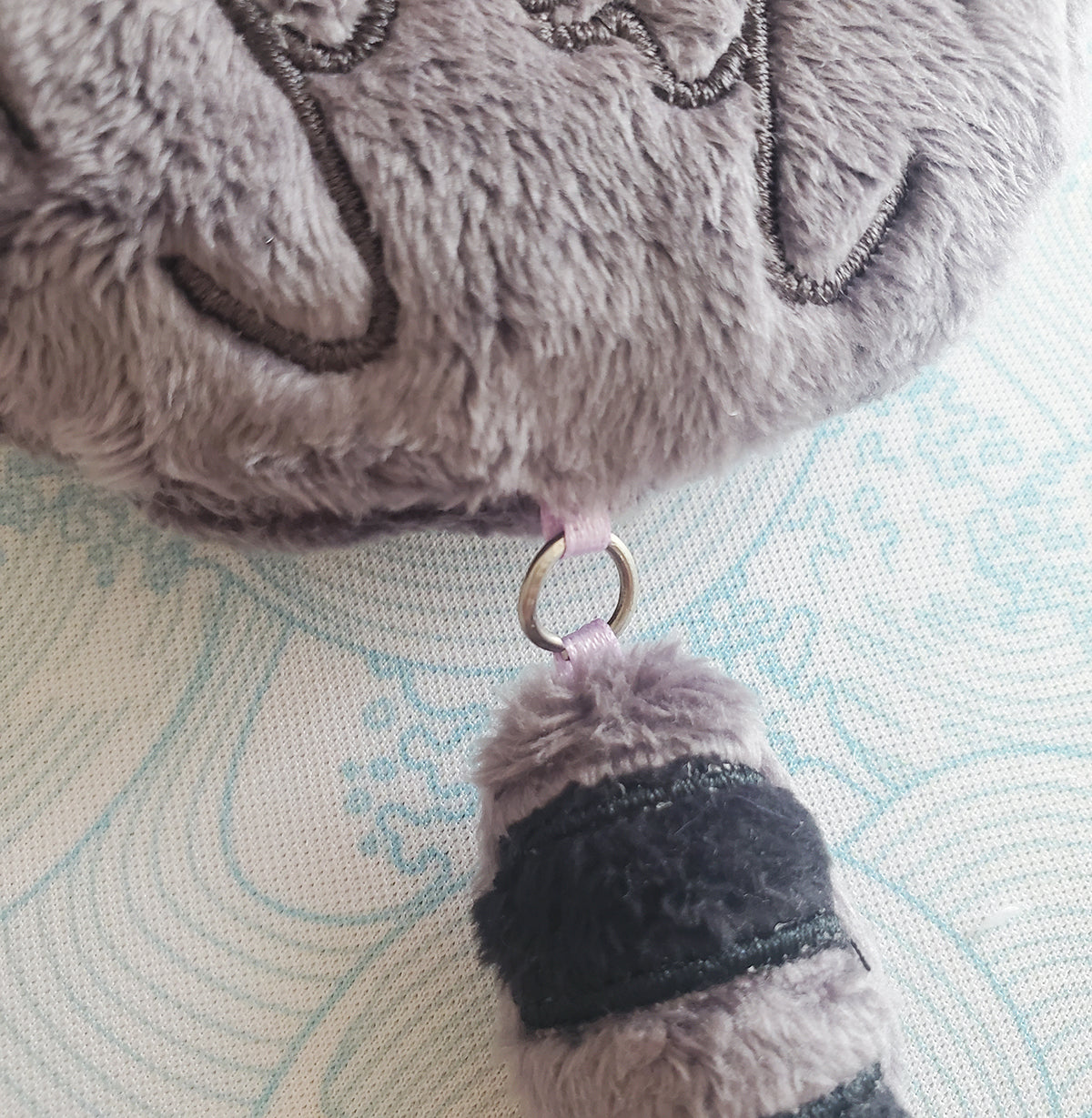 Round Raccoon Plush Embroidery Files