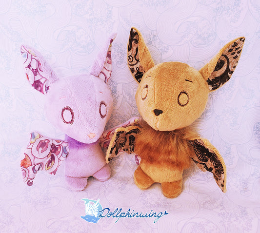 Fuzzy Bat Plushie