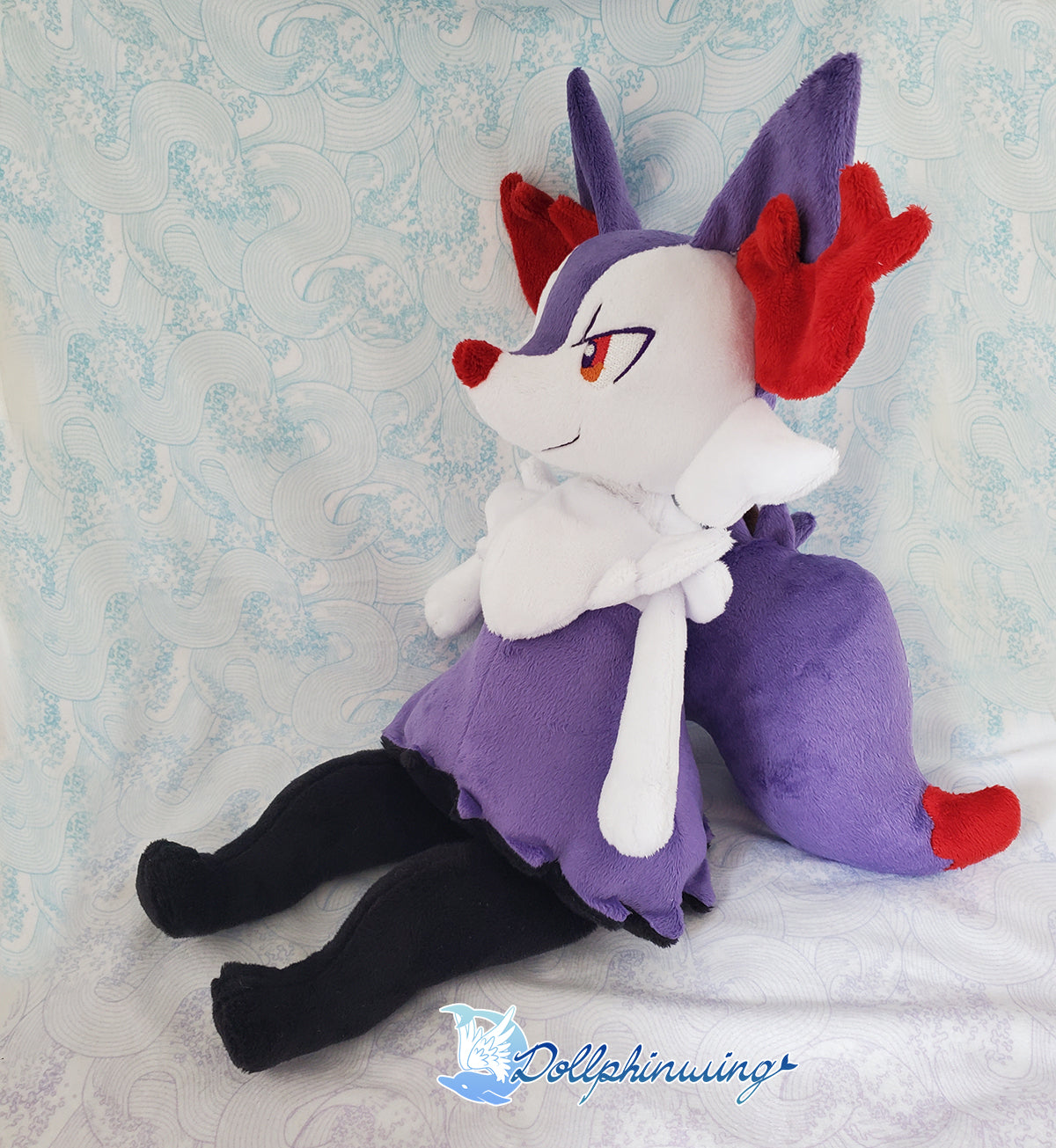 Fire Fox Plushie Sewing Pattern