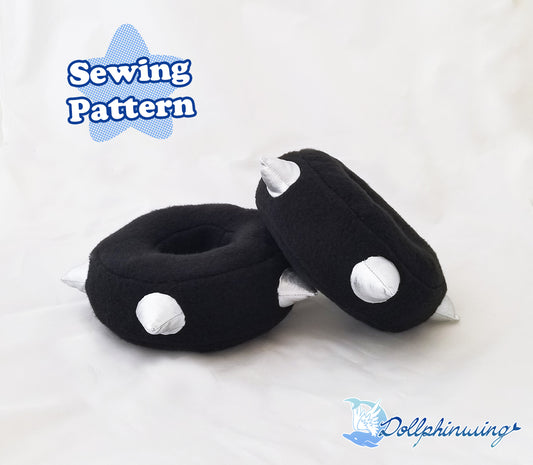 Spike Bracelet Plush Sewing Pattern