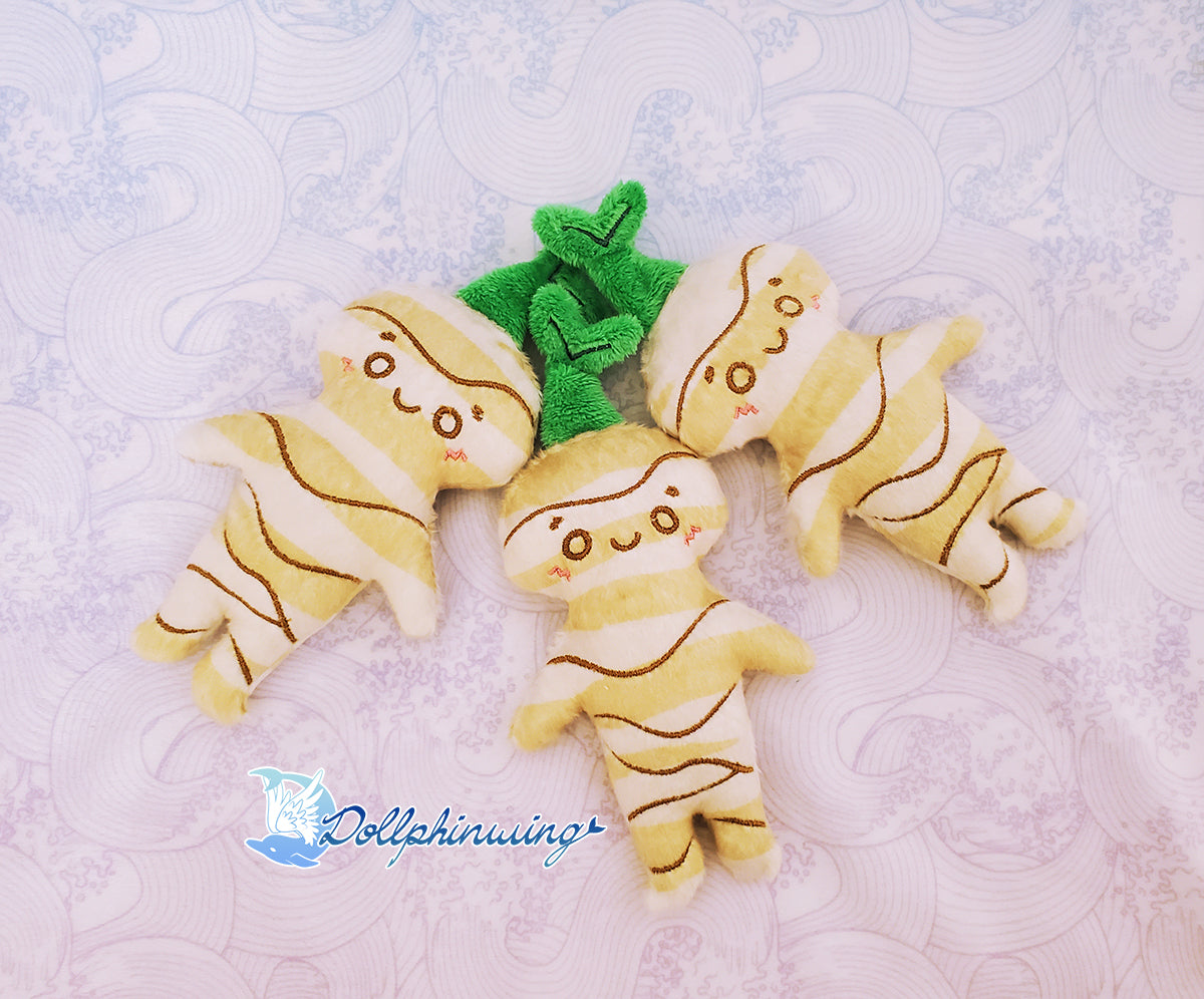 Mandrake Plush Embroidery ITH File