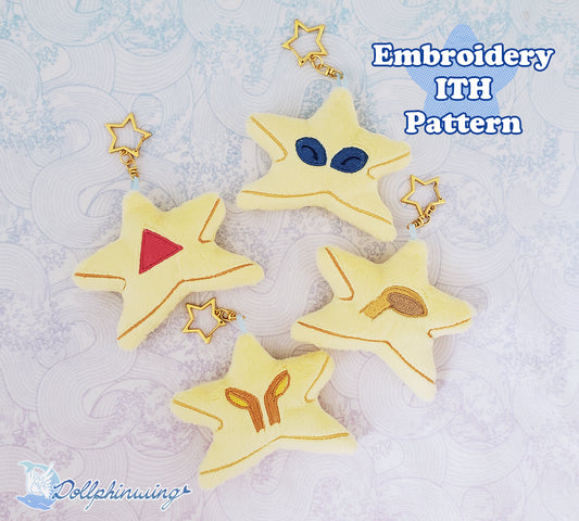 Nerkmid Plush Embroidery File ITH Pattern