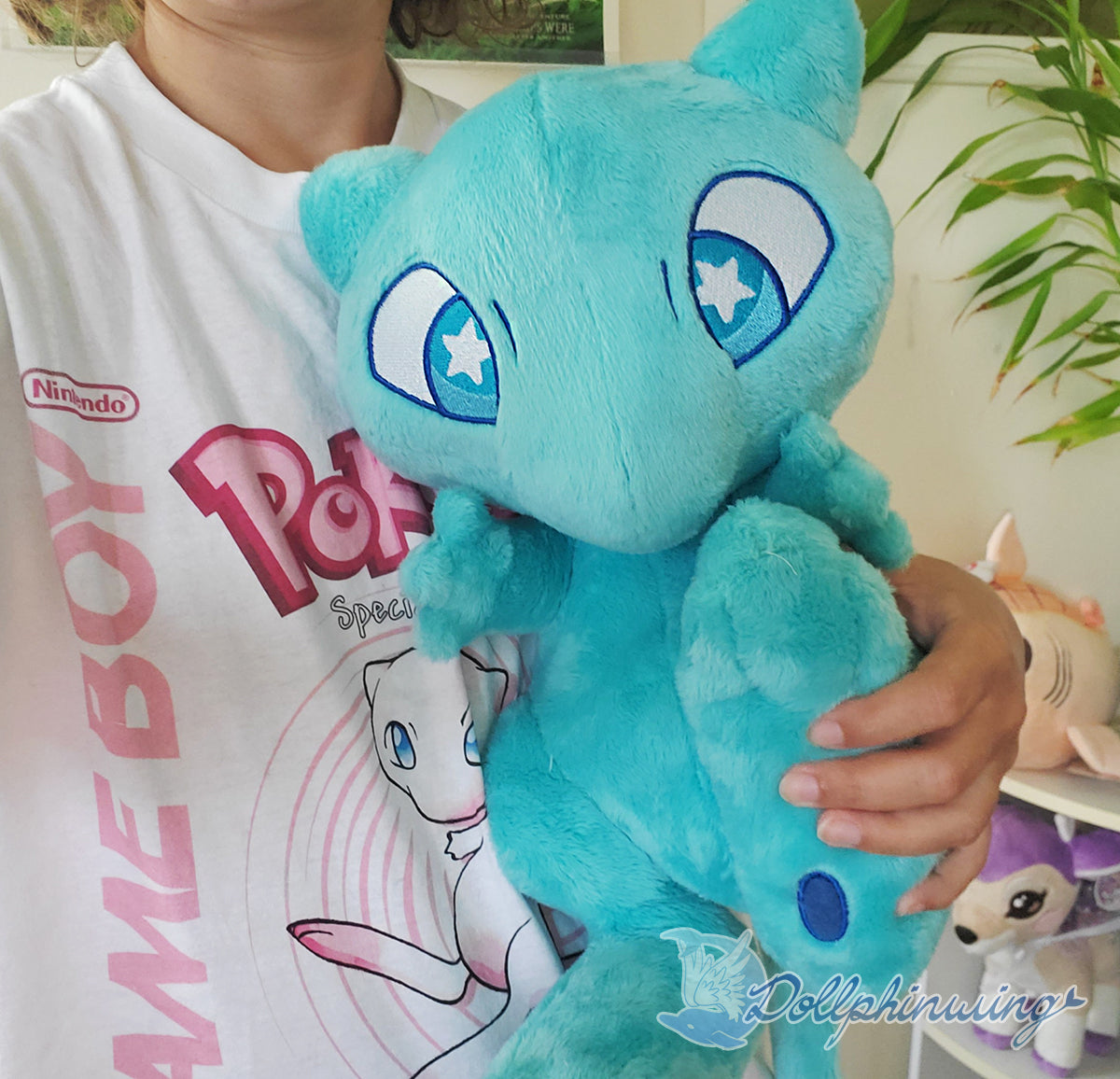 Lifesize Mew Plushie
