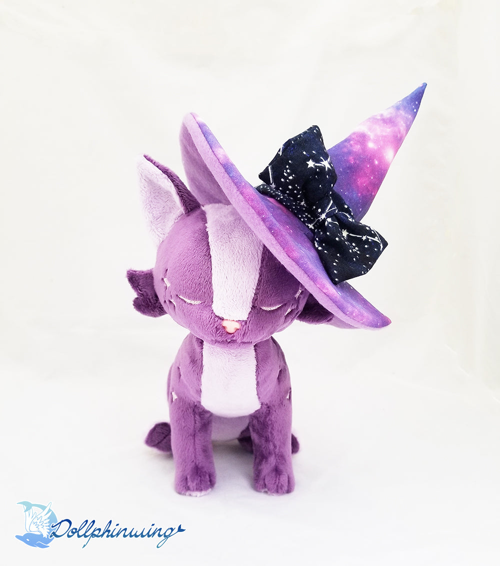 Witch Cat Plushie - Dollphinwing