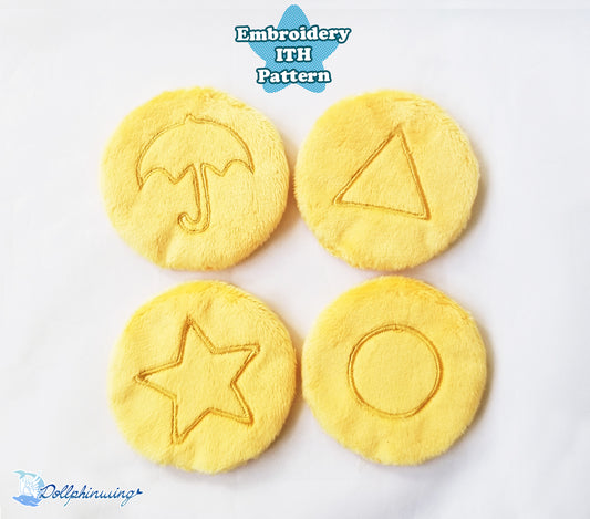 Dalgona Candy ITH Embroidery File