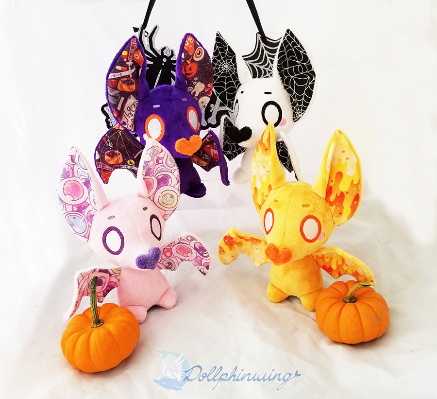 Halloween Bat Plushie