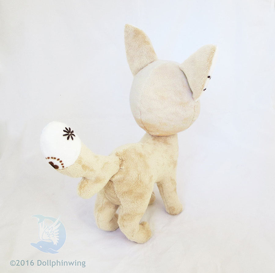 Fox Plush Sewing Pattern Digital PDF