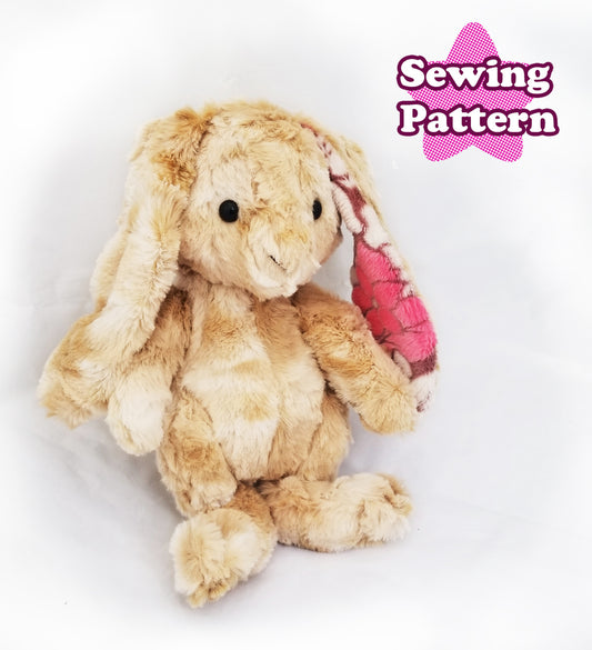Bunny Plush Sewing Pattern PDF